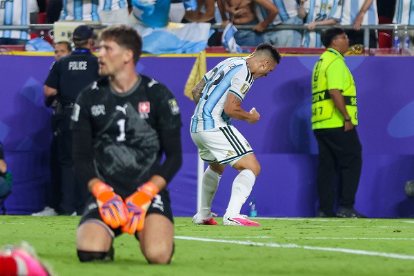 Lautaro Martínez teki Argentiinan toisen maalin vuoden 2026 MM-kisoissa